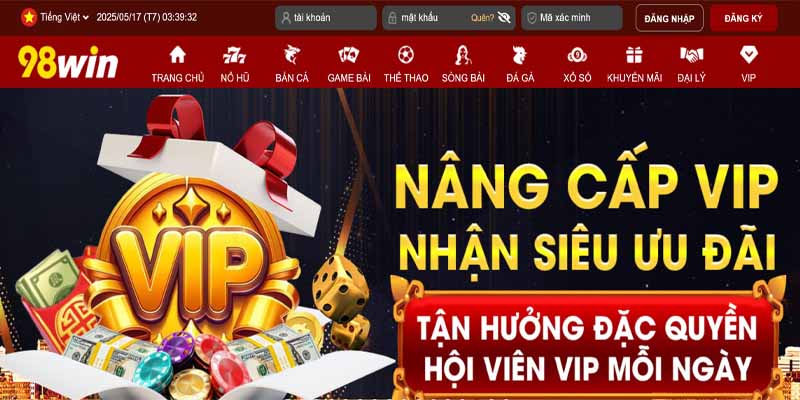 Đăng nhập 98WIN và những yêu cầu khi thực hiện 